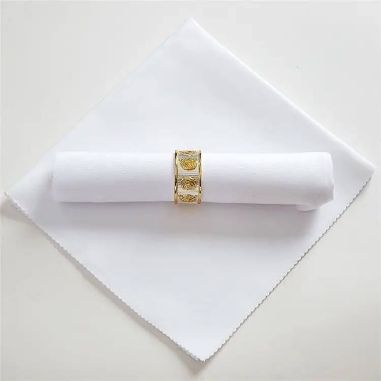 Polyester Fabric Colors Table Cloth Napkin Dinner For Hotel Wedding Restaurant Table Supplies