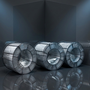 <span class=keywords><strong>Fil</strong></span> de fer en aluminium pur à 99,7 % Chunua pour désoxydant d'acier, qualité industrielle, tailles 9,5 mm/12 mm/15 mm, désoxydation stable, alimentation fluide - Product Image 1