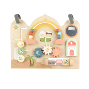 <span class=keywords><strong>2025</strong></span> New Montessori 2-in-1 bằng gỗ bận rộn Board Đồ chơi hồi giáo đầu giáo dục đồ chơi cho bé - Product Image 1