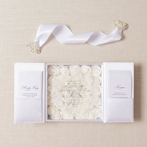 사용자 정의 결혼식 종이 보드 상자 결혼식 초대장 상자 도매 - Product Image 3