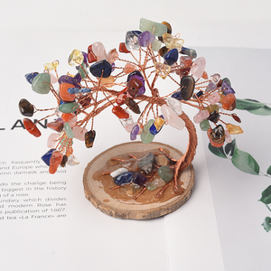 Albero di Quarzo Rosa Naturale Curativo all'Ingrosso, Ghiaia di Cristallo, Artigianato Decorativo Feng Shui per la Casa con Albero a Coda di Fenice - Product Image 6