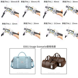หัวเข็มขัดพลาสติกทรงสี่เหลี่ยม E-001 หัวเข็มขัดแบบเลื่อนปรับได้สำหรับกระเป๋า วัสดุ POM ทนทาน - Product Image 3
