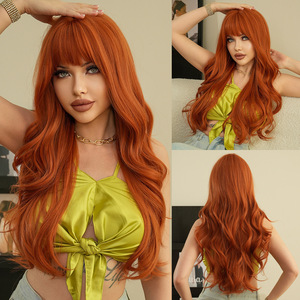Perruque synthétique <span class=keywords><strong>de</strong></span> style anime cosplay <span class=keywords><strong>de</strong></span> dessin animé pour femme, tresses africaines marron clair, style européen et américain, approvisionnement direct usine - Product Image 3