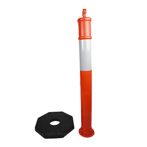 PE y caucho Base advertencia <span class=keywords><strong>Post</strong></span>/seguridad de alerta en carretera Flexible tráfico delineador <span class=keywords><strong>Post</strong></span> advertencia de primavera <span class=keywords><strong>Post</strong></span> / <span class=keywords><strong>Flex</strong></span> bollard T superior - Product Image 1