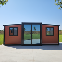 700 Moderne Luxe Waterdichte Geïsoleerde 2-Slaapkamer Capsulehuis Snelle Montage Modulaire Containerwoning voor Resort Hotel Leven