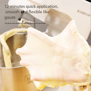 Robot Pâtissier Professionnel Haute Puissance Électrique Ménager, Pétrin Planétaire pour Pâte à Pain, Gâteaux et Aliments, <span class=keywords><strong>Appareil</strong></span> de <span class=keywords><strong>Cuisine</strong></span> - Product Image 4
