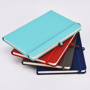 PU Leather Cover Diary Custom Agenda <b>Planner</b> Hard Surface <b>Notebook</b> for School Office - Product Image 3