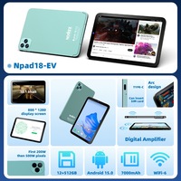 Tablet de 12 Pulgadas con Android 15, Resolución de 1280x800, Pantalla Táctil IPS, Batería de 6000 mAh, 12 GB de ROM, 512 GB de RAM, Tablet Octa-Core