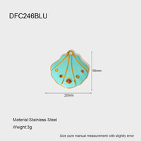 Collier et bracelet DIY en acier inoxydable plaqué or avec pendentif goutte d'huile, os de poisson, strass et frites à la française