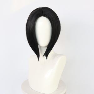 Vente en gros <span class=keywords><strong>NANA</strong></span> Cosplay 30cm Perruque courte droite noire Oosaki <span class=keywords><strong>Nana</strong></span> Perruque synthétique Anime cheveux résistants à la chaleur Cosplay - Product Image 2