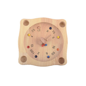 Juego de Mesa Clásico de Madera, <span class=keywords><strong>Ruleta</strong></span> Tirolina con Trompo - Product Image 4