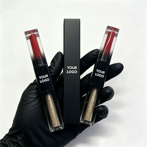 Bâton de maquillage 2-en-1 personnalisé avec logo pour gloss à lèvres double embout et fard à paupières pailleté – OEM/ODM - Product Image 5