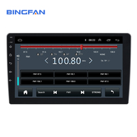 Écran MP5 portable 9 pouces 2 Din 32 Go, autoradio stéréo CD Android Carplay avec GPS, amplificateur DSP, OBD2