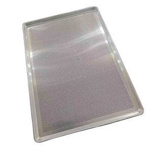 Usine Plateau Personnalisé 60x80cm Grande Taille Restaurant Plateau De Nourriture Plateaux De Cuisson Commerciaux Feuille De Biscuit En Métal Four De Boulangerie Plat De Cuisson - Product Image 4