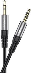 Cable de audio Jokade con conector estéreo de 3.5 mm y 1 m para auriculares y altavoces - Product Image 6