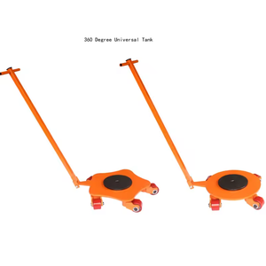 Tugas berat 6T sampai 100T kargo troli bergerak Roller Skate AK + BK pembawa Roller dari Cina dilipat dan OEM dapat disesuaikan - Product Image 5