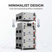 Batería de Almacenamiento Apilable de Alto Voltaje 40kWh LiFePO4 LFP, Módulo CFE-XH, 8000 Ciclos, IP65, para Sistemas Solares C&I, Fuera de Red y Microredes
