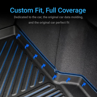 Tapis de coffre TPE personnalisé antidérapant pour SUBARU FORESTER HYBRID 2026 – Protection arrière pour accessoires