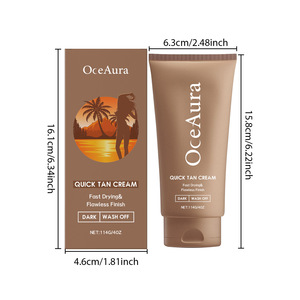 Haute qualité été Tan bio à base de plantes corps bronzant facile <span class=keywords><strong>crème</strong></span> de bronzage foncé Lotion séchage rapide <span class=keywords><strong>crème</strong></span> de bronzage rapide - Product Image 2