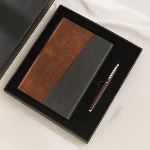 Caja de Regalo Profesional para Cuaderno y Bolígrafo, Fabricada en Cuero PU, Ideal para Regalos Ejecutivos, Eventos Empresariales y Recompensas para Clientes - Product Image 4