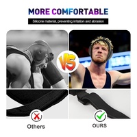 Casque de protection pour la lutte avec fermeture Velcro améliorée, sangle extensible et réglable, protection des oreilles pour l'entraînement au grappling