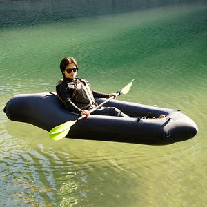 شحن سريع خلال 72 ساعة قارب تجديف نهري خفيف الوزن للغاية بإغلاق علوي ملفوف Packraft من مادة TPU فائقة الخفة - Product Image 6
