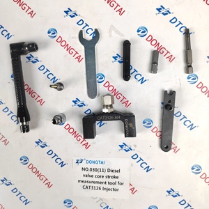 Herramienta de medición de carrera de armadura de válvula diésel NO.030(11) para inyector CAT3126, sistema de inyección de combustible de acero de alto carbono - Product Image 5
