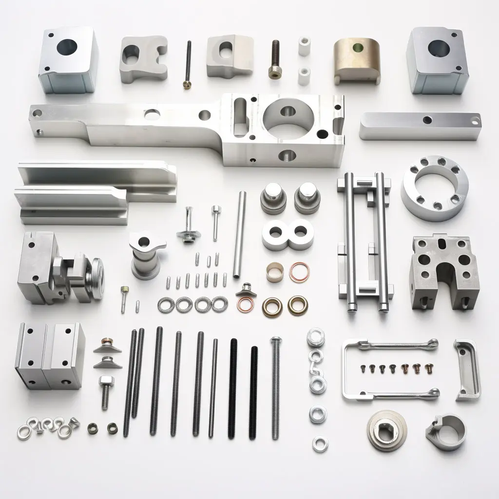 Cnc Machining Parts Metal Stamping Kit Custom Mechanical Mass Production Cnc Aluminum Machining Parts