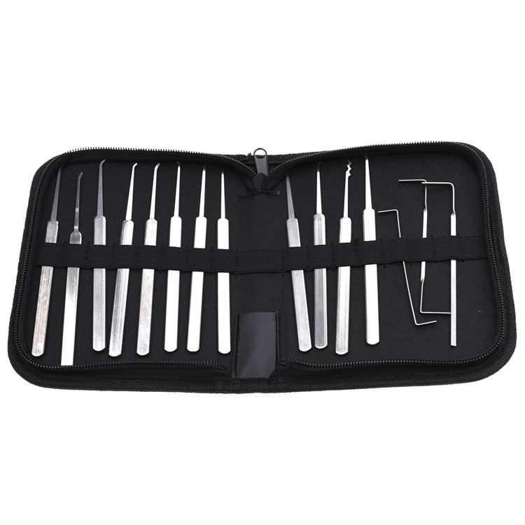 YH9273 15pcs Stainless Steel Lock Pick