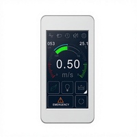 Contrôleur de hotte à flux variable FHM-5T avec écran tactile capacitif (1280x720), communication RS485/Modbus RTU, boîtier ABS - Face actuelle