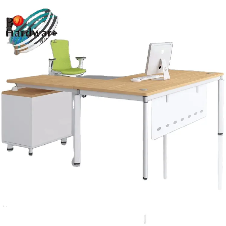 テーブルスタンドモジュラーファッションオフィスエグゼクティブCEOデスクテーブルデザイン鉄金属テーブルベース