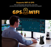Teléfono Inteligente Resistente UNIWA F41 de 2.4 Pulgadas, Resistente al Agua, GSM 4G LTE, Android, Aplicación Zello PTT, Doble SIM, Batería de Larga Duración de 4000 mAh, Resistente a Golpes, GPS