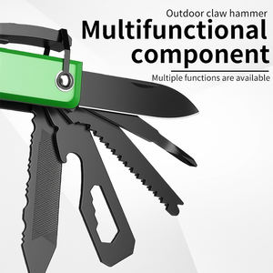 13 في <span class=keywords><strong>1</strong></span> مطرقة فأس متعددة الوظائف بوق الأغنام مع مقبض نافذة من الألياف للكسر - Product Image 5