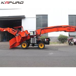 Kapuro MWB-60 rad Schlacken schaber Mine Tunnel Kleiner <span class=keywords><strong>Mucking</strong></span> Lader für den Abbau von unterirdischen <span class=keywords><strong>Mucking</strong></span> Rock Loader - Product Image 2