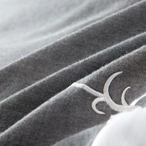 <span class=keywords><strong>Lenzuola</strong></span> in cotone nero 100%, - Product Image 5