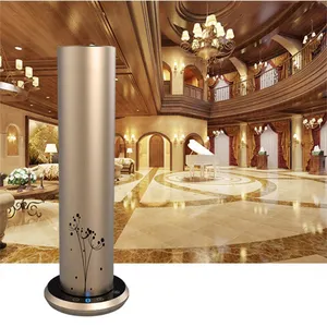 Hotel SPA Hall Kolom Aroma Diffuser Penyegar Udara Penyemprot Cerdas Mesin Aroma Minyak Esensial Nebulizing Berbagai