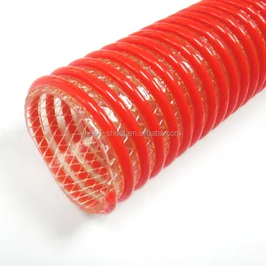 High quality Flexible REINFORCED PVC WATER SUCTION DISCHARGE HOSE PUMP DRAIN HOSE PIPE