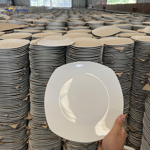 Assiettes rondes et carrées en porcelaine blanche <span class=keywords><strong>de</strong></span> 6, 7, 8, 9, 10,5 pouces avec différentes tailles pour le Pérou, le Chili, la Bolivie et l'Équateur - Product Image 2