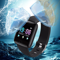 Montre connectée sport tendance 116 Plus, vente chaude, montres pour homme, reloj inteligentes, bracelet numérique, montre intelligente pour homme, bracelet