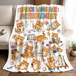 Black Speech Therapy Dinosaur Scene Flannel <b>Blanket</b> Throw <b>Blanket</b> Nap <b>Blanket</b> Lightweight Breathable <b>for</b> Winter Warmth OEM ODM - Product Image 4