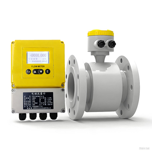 デジタル水液体廃水測定流量計4-20ma Rs485パルス出力ステンレス鋼Dn50電磁流量計 - Product Image 4