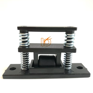 Bán Buôn Thiết Kế Hiện Đại Pháp Cửa Bóng Bắt Nặng Nhiệm Vụ Im Lặng Con Lăn Cửa Dừng Đen Kẽm Hợp Kim Có Thể Điều Chỉnh Bắt - Product Image 6