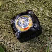 Lampu Kepala LED Ringan 48.5g dengan Sensor Gerak dan Baterai Isi Ulang untuk Hiking