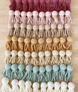 <span class=keywords><strong>Crochet</strong></span> fait main Multi Couleurs Animaux Mignon et Doux Main <span class=keywords><strong>Crochet</strong></span> Jouets Amgurumi Poulpe pour Enfants - Product Image 4