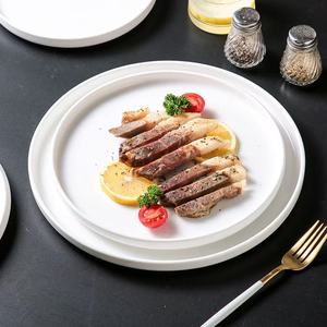 Bộ đồ ăn gốm sứ cổ điển màu trắng tinh khiết dùng cho đám cưới - Product Image 5