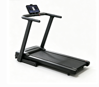 Tapis de marche électrique pliable portable avec écran LCD inclinable manuel, capacité de charge 120 kg, 0,75 CV, 6 km/h, télécommande, pour bureau, vente en gros OEM ODM