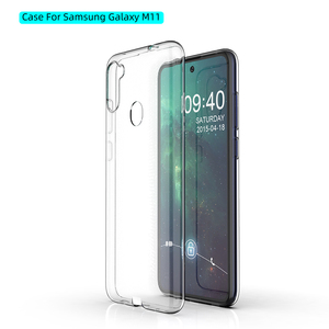 Siêu Mỏng Trong Suốt <span class=keywords><strong>Tup</strong></span> Mềm Điện Thoại Di Động Trường Hợp Đối Với Samsung Galaxy Điện Thoại Dòng Samsung Galaxy M11 Điện Thoại Di Động Bìa - Product Image 4