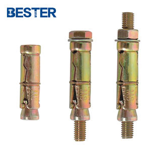 Chine Heavy Duty Maçonnerie Easy Fix M8 Zingué Trois Pièces Forgé <span class=keywords><strong>Crochet</strong></span> O Type Boulon Bouclier Ancre Béton Boulons À Oeil Ancres - Product Image 6