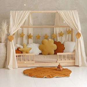 Cama Infantil con Dosel y Estructura de Madera Estilo Granja con Diseño Moderno para Habitación Infantil - Product Image 4