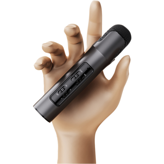 Portable Audio Video Recording Mini Mic Wireless Karaoke Microphone for Mobile iPhone Karaoke Broadcast